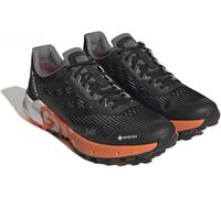 adidas Terrex - Terrex Agravic Flow 2 GTX - Trailrunningschuhe, Gr. 48 UK 12.5, grau (CoreBlack/CoreBlack/ImpactOrange)