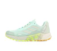 adidas Terrex Agravic Flow 2 GTX W Damen Semi Flash Aqua Wonder Silver Lucid Clementine - Blau / EUR 38