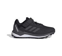 Laufschuh ADIDAS TERREX "TERREX AGRAVIC FLOW HOOK-AND-LOOP TRAILRUNNING" Gr. 37, bunt (core black, grey si x, impact orange) Kinder Schuhe (90636265-37)