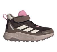 adidas Terrex Anylander Mid Climaproof Traxion Children Hiking Shoes Kids Boys AND Girls auco/wonwhi/earstr (AE5S) 1.5