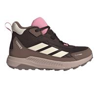 adidas Terrex Anylander Mid Climaproof Traxion Junior Hiking Shoes Junior Boys AND Girls auco/wonwhi/earstr (AE5S) 4.5