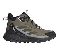 Wanderschuh ADIDAS TERREX "ANYLANDER MID RAIN.RDY", Damen, Gr. 41, schwarz (olive strata, night cargo, core schwarz), Textil, Schuhe Wanderschuh, wasserdicht (84308563-41) olive strata, night cargo, c
