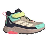 adidas TERREX Anylander Mid-Top Climaproof Traxion Wanderschuhe jüngere Kinder KJ2672 - khaki three/wonder white/legend ink 28
