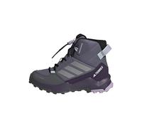 adidas Kinder-Wanderschuhe Terrex AX4R Mid Climawarm+ Violett/Matte Silver/Semi Flash Aqua Gr. 38 EU