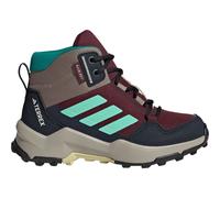 adidas Terrex AX4R Mid RAIN.RDY Hiking Traxion Shoes Kids Kids Boys AND Girls maroon/pulmin/chabrn (48F0) 6