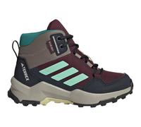 adidas TERREX AX4R Rain.Rdy Mid-Top Wanderschuhe Kinder KI5803 - maroon/pulse mint/chalky brown 39 1/3