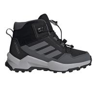 adidas Unisex-Kinder Terrex Ax4R Mid Wanderschuhe Kinder, Cblack Grefou Greysix, 4.5 UK Child