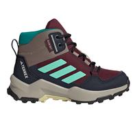 Adidas Terrex Ax4r Mid Rain.rdy Kinderswander Schuhe EU 36 2/3 Maroon / Pulse Mint / Chalky Brown
