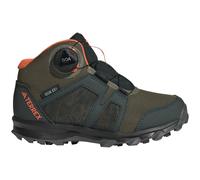 Adidas Terrex BOA Mid RAIN.RDY Wanderschuh Kinder Laufschuhe, grün, 28 EU