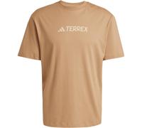 Adidas Terrex Classic Logo Kurzarm-t-shirt L Cardboard