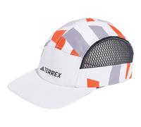 adidas Unisex Terrex Climacool 5PANEL Graphic Cap, White/Semi Impact Orange/Black, XS