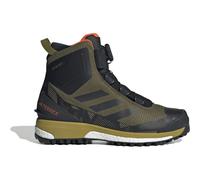 adidas Winter-Wanderschuhe Terrex Conrax BOA RAIN.Ready (PrimaLoft® Isolation) olivegrün/schwarz Herren, Größe Euro (US) 42 2/3 (9)