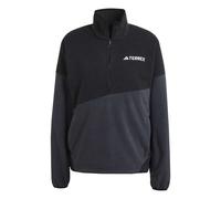 adidas TERREX Damen Pullover Multi Climawarm Fleece Anorak JE1355 S Black/Carbon
