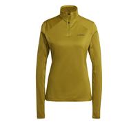 adidas TERREX Damen Trainingstop W Multi 1/2 Fleece HH9047 S Pulse Olive
