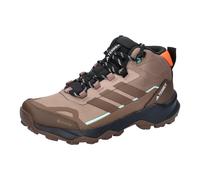 adidas Damen Terrex Skychaser Ax5 Mid Gore-Tex Hiking Shoes, Trace Brown/Earth Strata/Semi Impact Orange, 37 1/3 EU