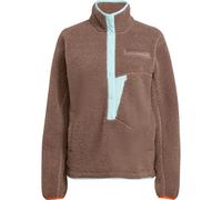 adidas Terrex Damen Xploric High Pile Fleece Pullover (Größe L, braun)