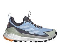 adidas TERREX Free Hiker 2.0 Gore-Tex Low-Top Wanderschuhe Damen JR6570 - glow blue/crystal sky/aurora onix 40
