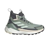 adidas Terrex Free Hiker 2.0 Gore-TEX Wanderschuh für Damen, Silbergrün/Leinengrün/Grau, 8.5