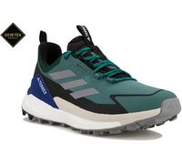 adidas Wanderschuhe Terrex Free Hiker 2.0 GTX (Speed-Hiking, wasserdicht) tealblau/grau Herren, Größe Euro (US) 42 (8,5)