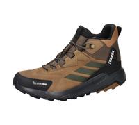 Wanderschuh ADIDAS TERREX "ANYLANDER LEATHER MID CLIMAPROOF", Herren, Gr. 42, braun (braun oxide, shadow olive, core schwarz), Leder, Textil, Schuhe Wanderschuh, wasserdicht und aus Leder (24617626-42