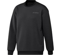adidas Terrex Herren Xploric Crew Neck Pullover (Größe XL, schwarz)