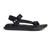 Outdoorsandale ADIDAS TERREX "TERREX HYDROTERRA LIGHT SANDALE" Gr. 44,5, schwarz (core black, core grey four) Schuhe Herren mit Klettverschluss (67789563-44,5)