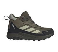 adidas Terrex - Kid's Anylander Mid ClimaProof - Wanderschuhe, Gr. 37 EU 37 1/3, schwarz (OliveStrata/HaloGreen/ShadowOlive)