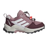 Wanderschuh ADIDAS TERREX "AX4S SPEED LACING", Kinder, Gr. 37, magic mauve, sanftes weiß, maroon, Synthetik, Textil, Schuhe Wanderschuh, für Kinder, mit Schnellschnürung (30575121-37) magic mauve, san