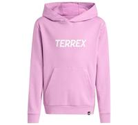 adidas Terrex - Kid's MT Logo - Hoodie, Gr. 116, rosa (PrelovedPurple)