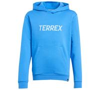 adidas Terrex - Kid's MT Logo - Hoodie, Gr. 128, blau (RayBlue)