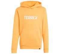 adidas Terrex - Kid's MT Logo - Hoodie, Gr. 140, beige/orange (PureTangerine)