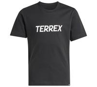 adidas Terrex - Kid's MT Logo Tee - T-Shirt, Gr. 128, schwarz/grau (Black)