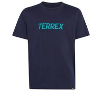 adidas Unisex Kinder Terrex Kids Multi Logo Shirt, Legend Ink, 11-12 Years