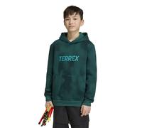Adidas Terrex Kids Multi Printed Logo Kapuzenpullover 15-16 Jahre Collegiate Green