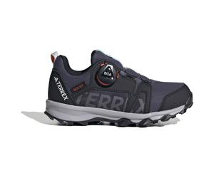 adidas Terrex - Kid's Terrex Agravic BOA Rain Ready - Multisportschuhe, Gr. 28, grau (PureTeal/FtwrWhite/CoreBlack)