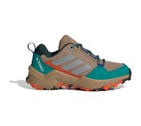 adidas Unisex Kinder Terrex Ax4r Hiking Shoes Schuhe zum Wandern, Karton, Mattes Silber, reines Blaugrün