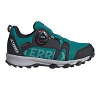 Adidas Unisex Kinder Terrex Agravic BOA RAIN.RDY Trail Running Shoes, Pure Teal/FTWR White/semi Lucid Blue, 30 EU