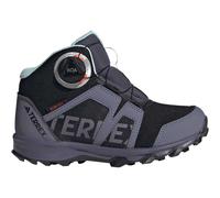 adidas Terrex Kinder BOA Mid RAIN.RDY Wanderschuhe (Schwarz 6,5 UK, 40 EU)