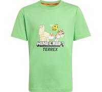 Adidas K MINECRAFT MT TEE Tees green in Größe:Age 6-8 | EU 116-128