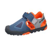 adidas TERREX Kinder Sandale Captain Toey 2.0 Sandals ID5243 34 Wonder Steel/Grey/Orange