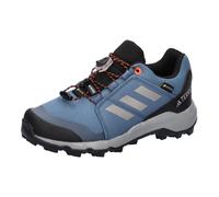 adidas Unisex Kinder Terrex Gore-TEX Hiking Shoes Kids, Wonder Steel/Grey Three/Semi Impact Orange, 30 EU