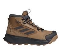 adidas TERREX Leather Rain.Rdy Mid-Top Winterstiefel Herren JR5297 - cardboard/carbon/bronze strata 43 1/3