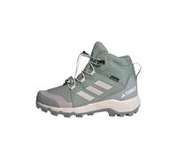 Adidas Terrex MID Gore-TEX Hiking Shoes, Unisex-Kinder Sneaker, Silver Green/Putty Mauve/preloved fig,