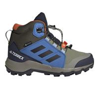 adidas Terrex Mid GORE-TEX Kinder Stiefel grün schwarz blau - 39(1/3)