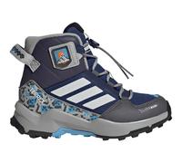 adidas TERREX Minecraft AX4R Climawarm+ Mid-Top Wanderschuhe Kinder KJ6518 - dark blue/grey one/mgh solid grey 36 2/3