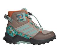 adidas TERREX Minecraft AX4R Climawarm+ Mid-Top Wanderschuhe Kinder KJ6519 - Trace khaki/hazy green/earth strata 36