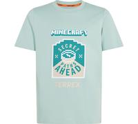 adidas TERREX Minecraft T-Shirt Kinder KV6479 - hazy green 152
