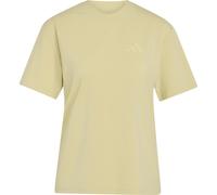 adidas Terrex - Women's MT Logo Tech Tee - Funktionsshirt, Gr. M, beige/oliv (DualYellow)