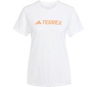 adidas Damen Terrex Multi Climacool Logo Tech T-Shirt, White, XS