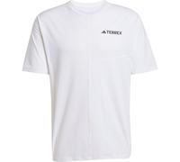 adidas Herren Terrex Multi Climacool T-Shirt, White, XL
